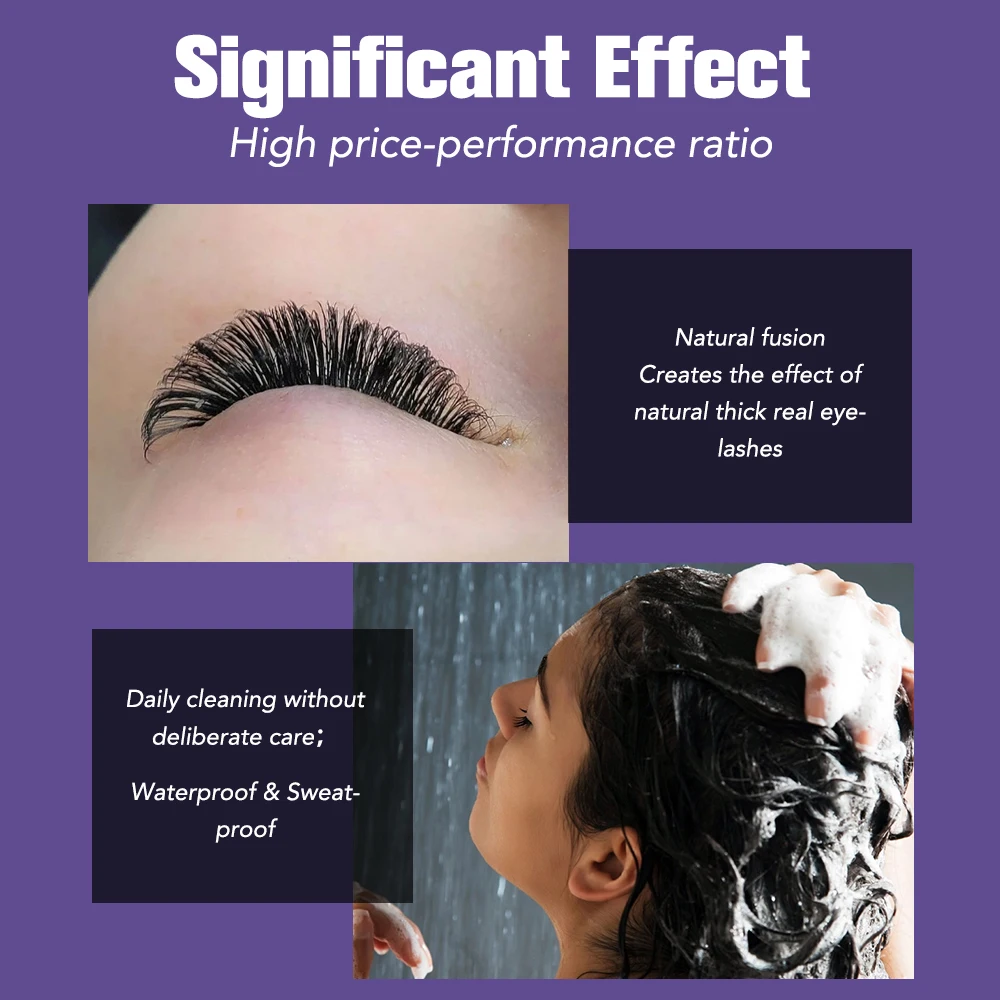 Thin Black Eye Lash Glue 0.5s  - Eyelash Extension Eye Irritation 评论和价格