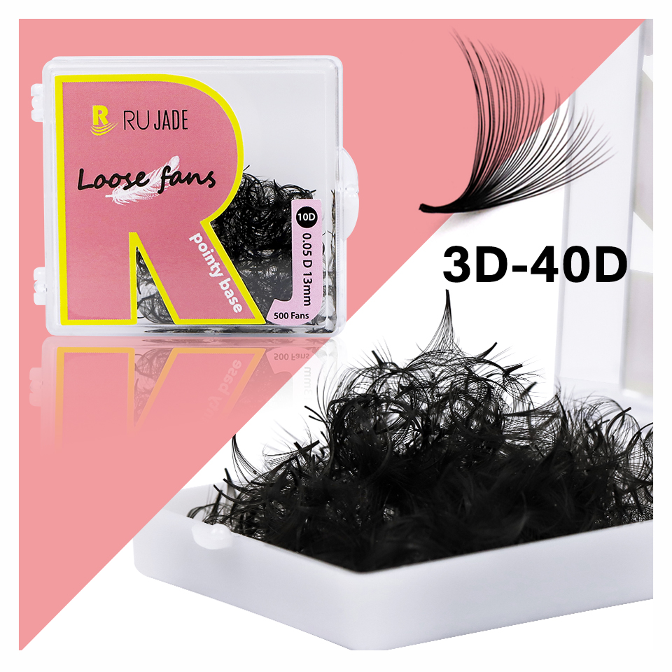 RUJADE 6D 8D Loose Fans Lashes - Mega Volume Lash 评论和价格