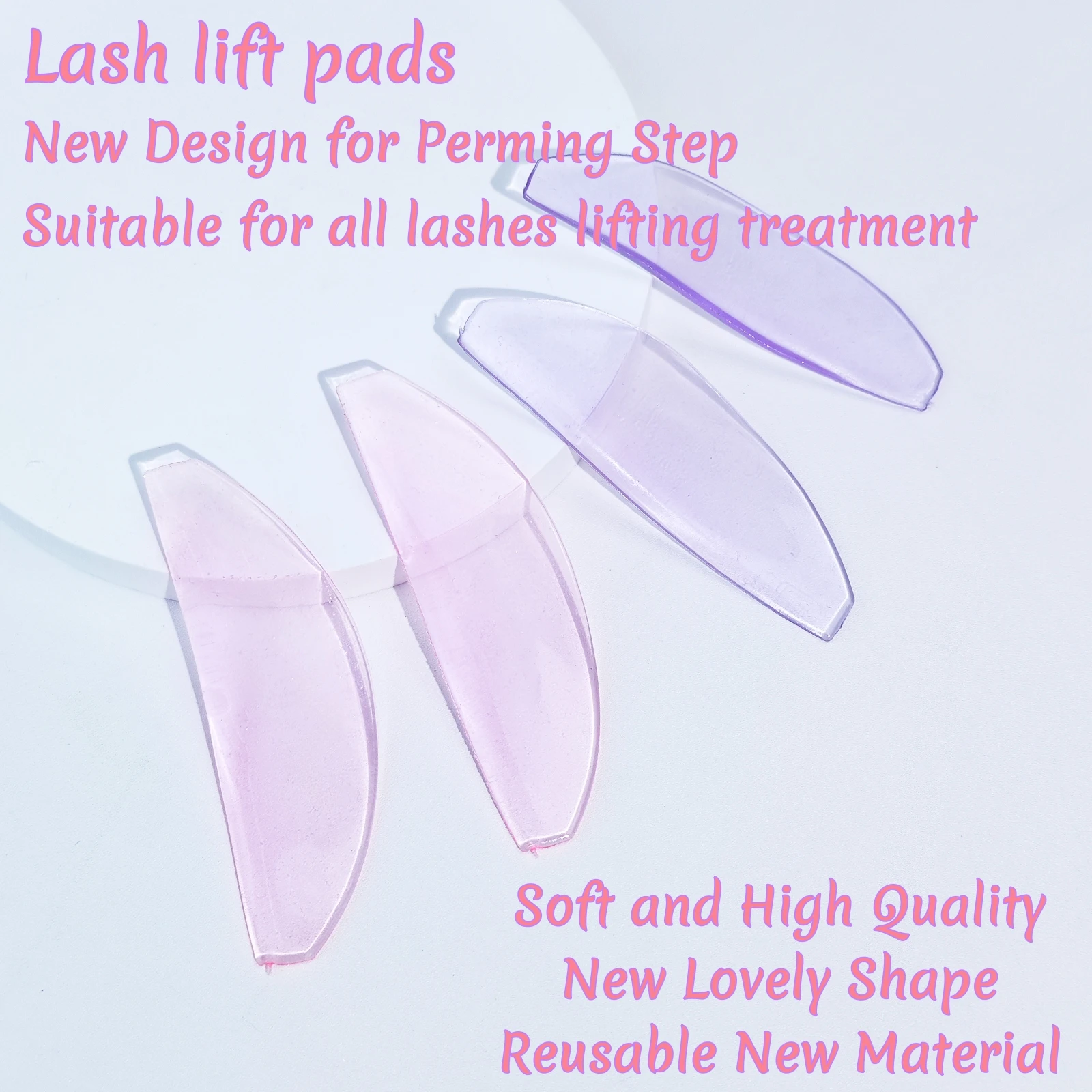 1 pair softening lash lift pad - Eyelash Lift Or Extension 评论和价格