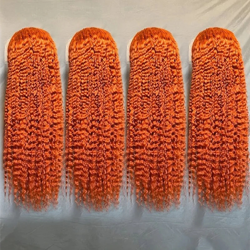 13x6 Ginger Orange Deep Wave L - Eyelash Extension Natural Look 评论和价格