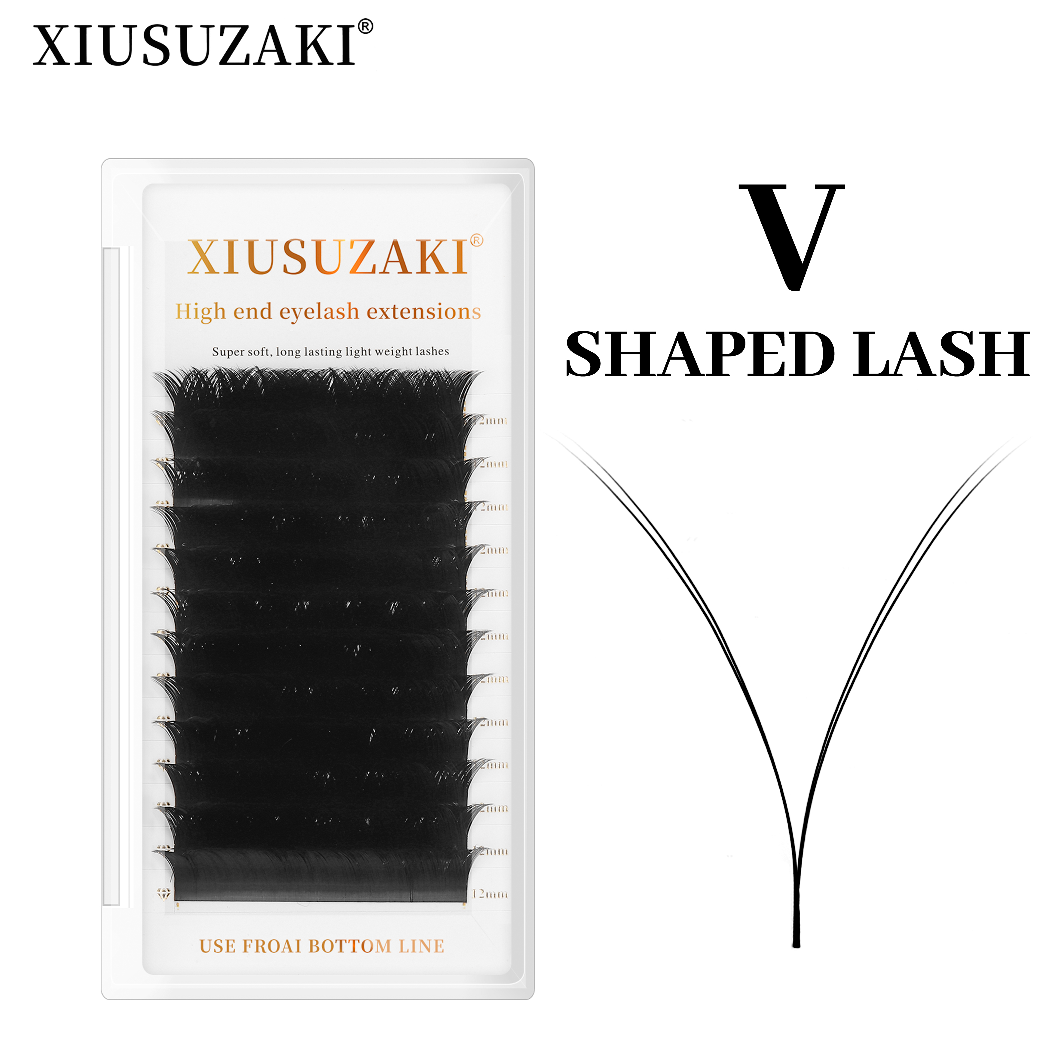 XIUSUZAKI Makeup V Shape Auto- - Mega Volume Lash 评论和价格