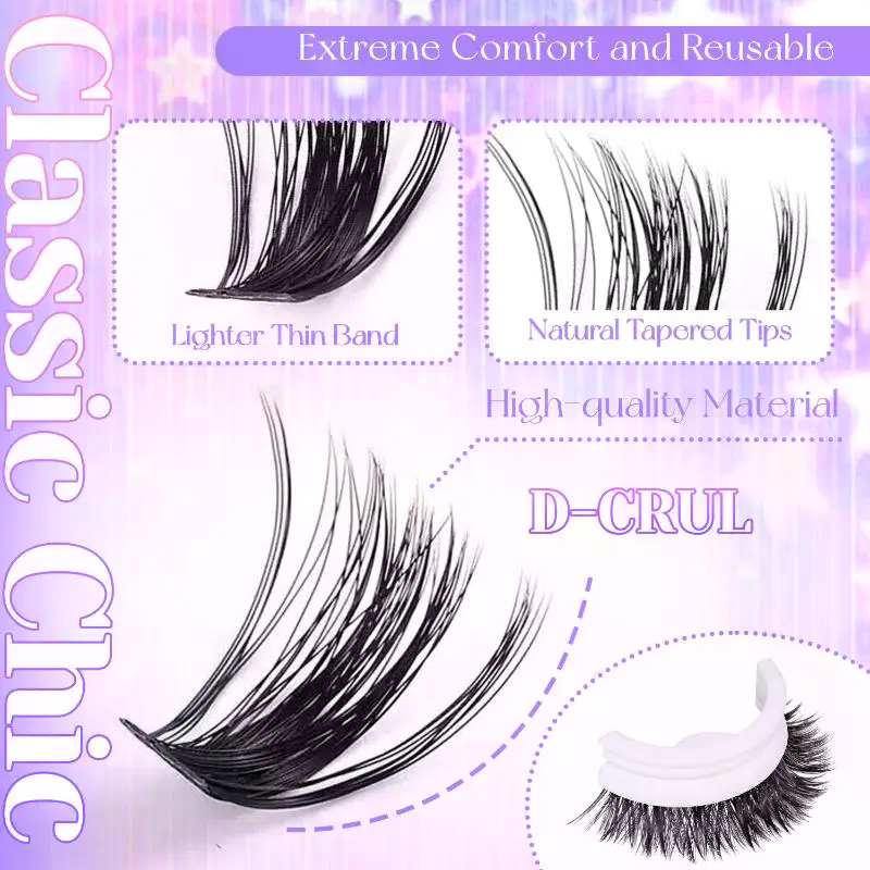 Lashes Cluster DIY Lash Extens - Lashes Eyelash Extension 评论和价格