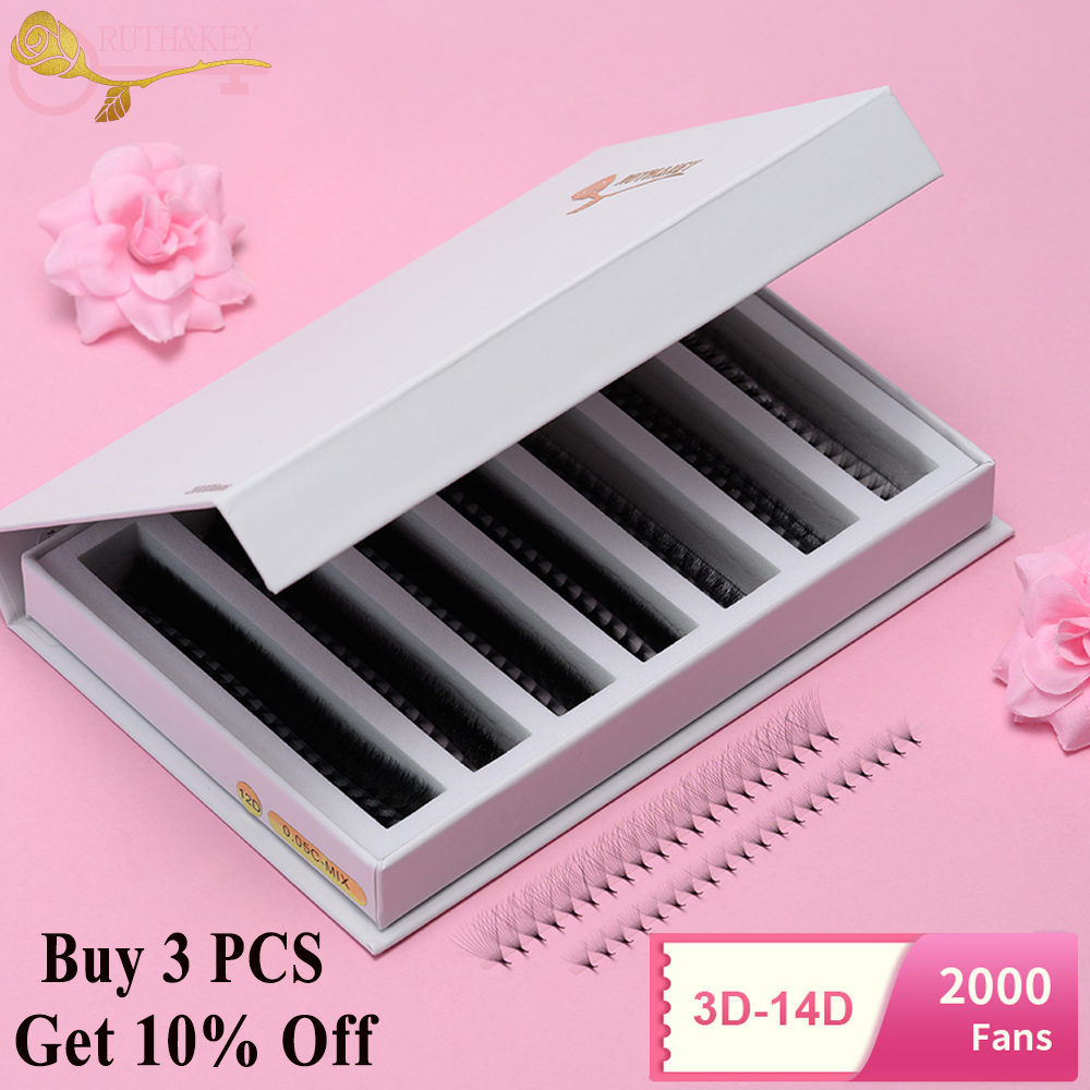 2000 Fans 0.05 0.07 Mix C D La - Eyelash Extension Review 评论和价格