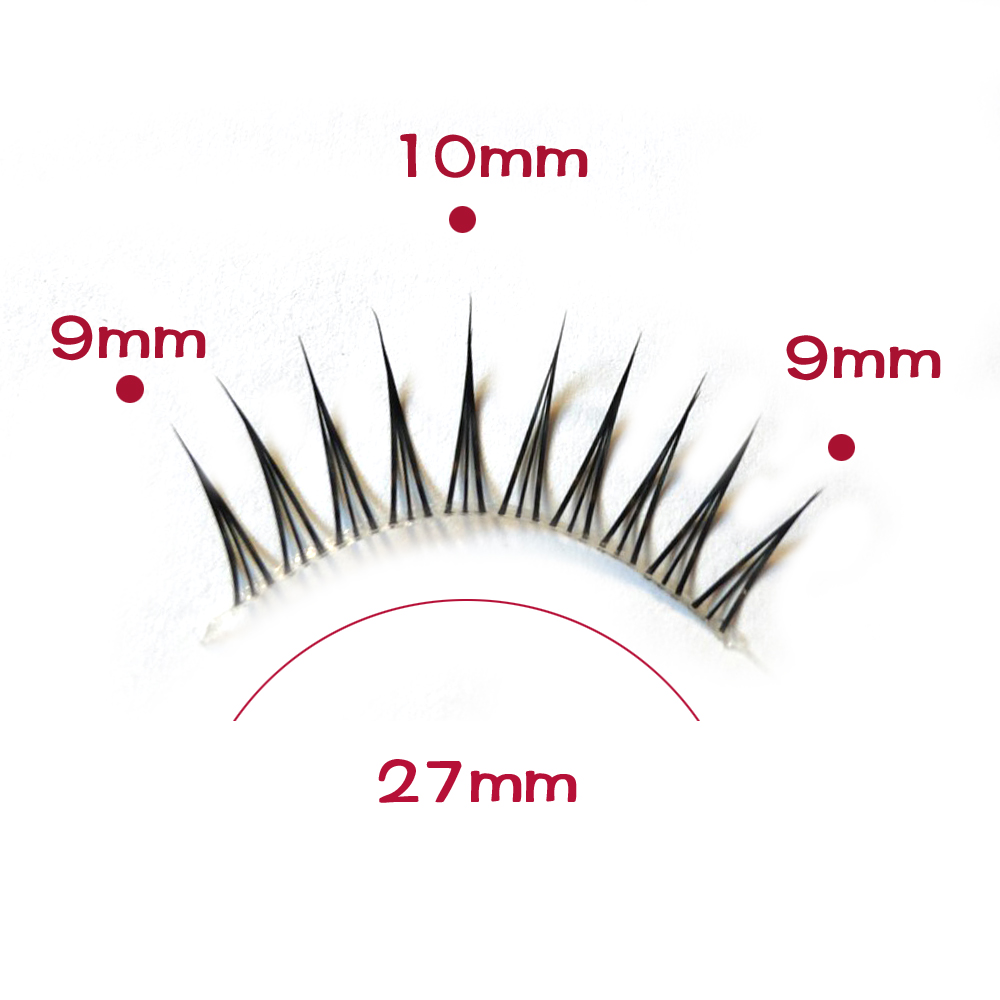 5 Pairs Japanese Series Cluste - Eyelash Extension Japanese 评论和价格