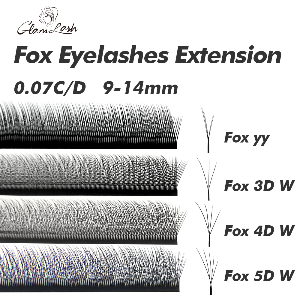 GLAMLASH Flying YY 3DW 4DW 5DW - Mega Volume Lash 评论和价格