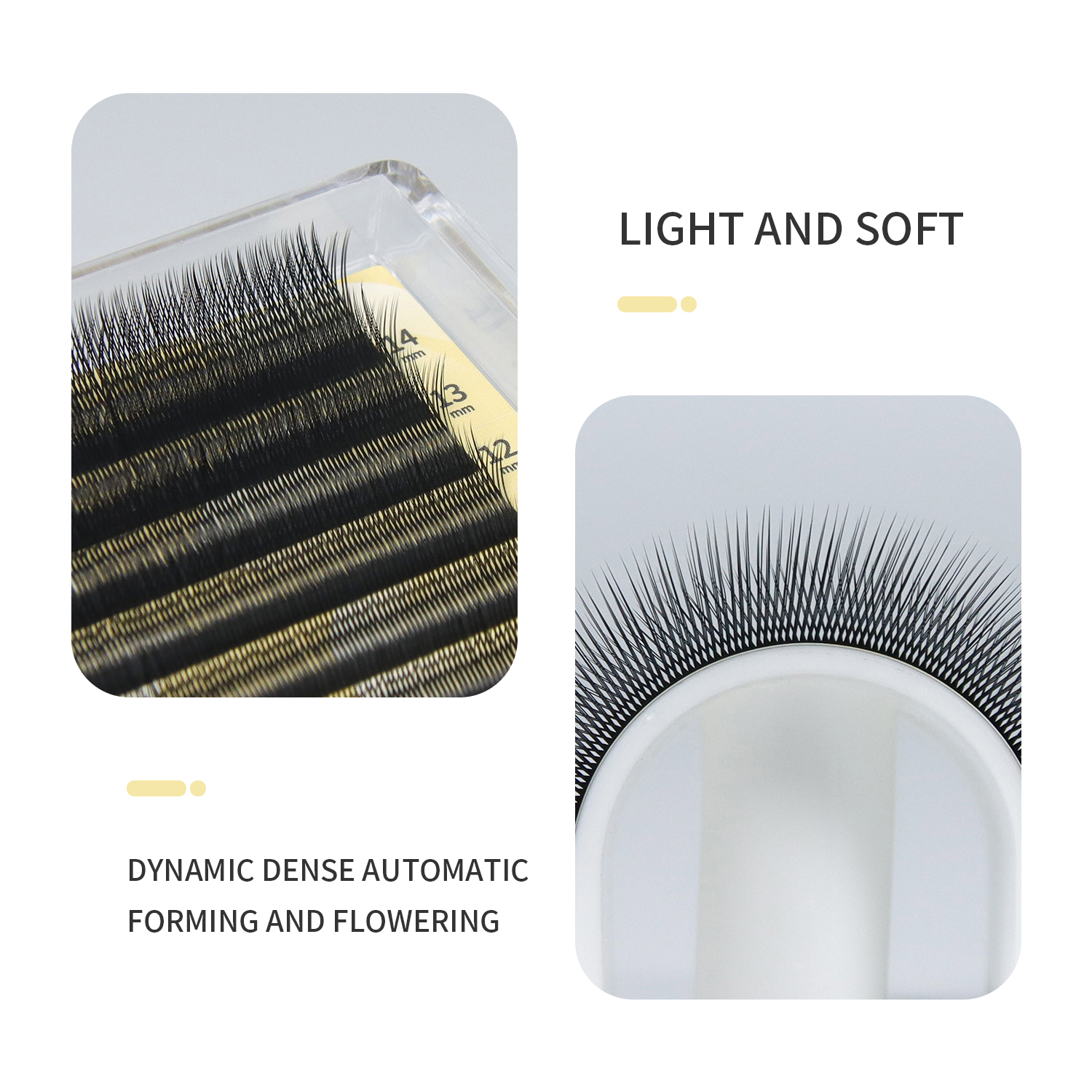 GLAMLASH Flying YY 3DW 4DW 5DW - Mega Volume Lash 评论和价格