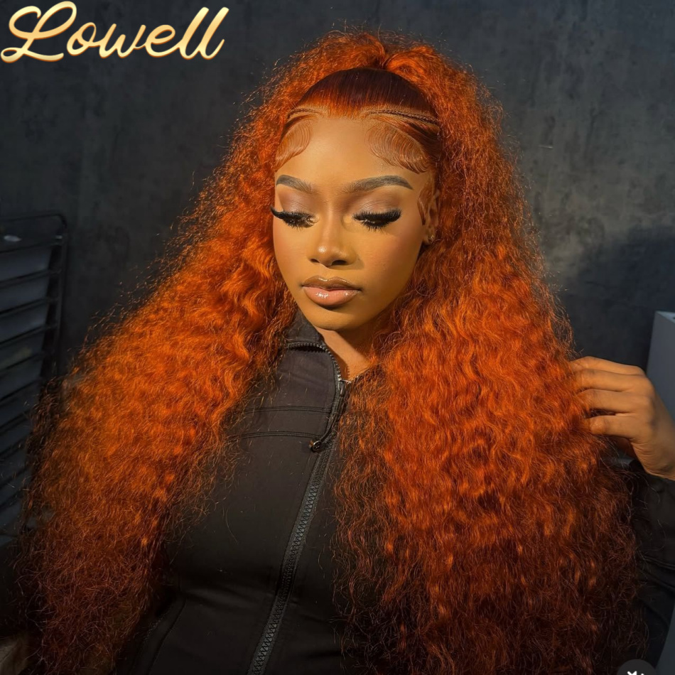 30Inch Orange Ginger Water Wav - Eyelash Extension Natural Look 评论和价格
