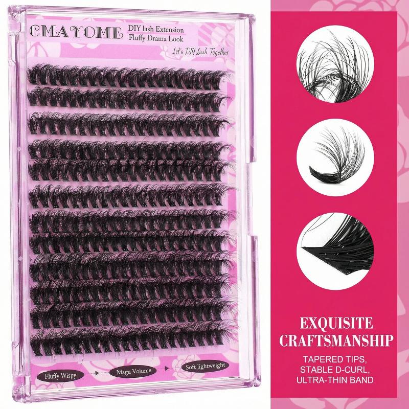 Wispy D Curl Cluster Lashes 14 - Lashes Eyelash Extension 评论和价格