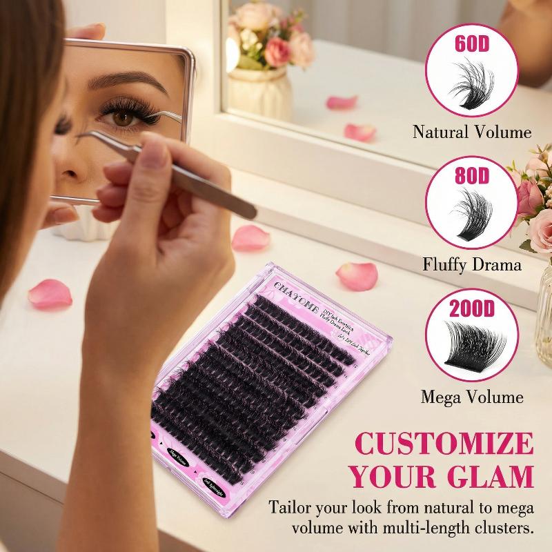 Wispy D Curl Cluster Lashes 14 - Lashes Eyelash Extension 评论和价格