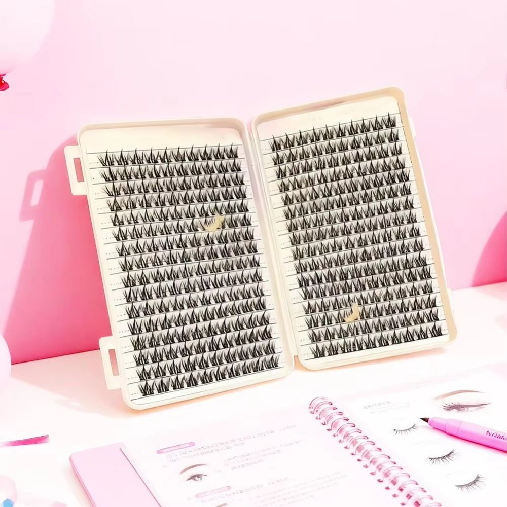 Natural Look False Eyelashes W - Lashes Eyelash Extension 评论和价格