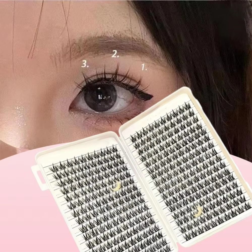 Natural Look False Eyelashes W - Lashes Eyelash Extension 评论和价格